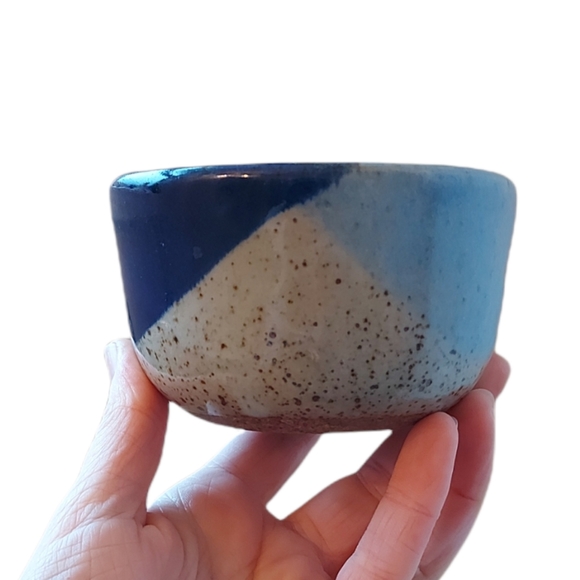 Speckled Blue Bowl - Picture 1 of 5